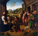 L'Adoration des Mages - Gerard Davidin ateljee — näkymä teoksesta