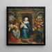 L'Adoration des Mages - Suiveur d'Antwerp de Quentin Massys — kehystetty taideteos seinällä