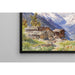 Maalauksen jäljennös L'Alpe Barneuza (Valais) - Edward Theodore Compton