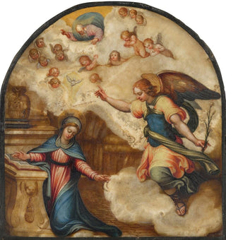 L'Annonciation - École toscane