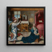 L'Annonciation - Joos Van Cleve — kehystetty taideteos seinällä