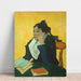 Maalauksen jäljennös L'Arlésienne-maalaus; Madame Joseph-Michel Ginoux (Marie Julien, 1848-1911) - Vincent van Gogh