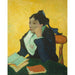 Maalauksen jäljennös L'Arlésienne-maalaus; Madame Joseph-Michel Ginoux (Marie Julien, 1848-1911) - Vincent van Gogh