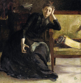 Richard Bergh - The Artist Eva Bonnier.webp