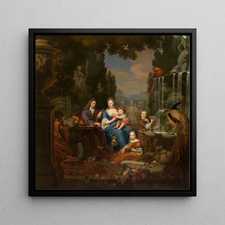 Michiel Van Musscher - The Artist and his Family.webp