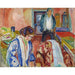 Maalauksen jäljennös Taiteilija ja hänen mallinsa - Edvard Munch | Reproduction