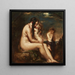 Aamu rakkauden - William Etty — kehystetty taideteos seinällä