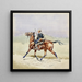 L'Avant-garde - Frederic Remington — kehystetty taideteos seinällä