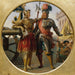 Maalauksen jäljennös Keisari Maximilian I:n ja Georg von Frundsbergin - Karl von Blaas