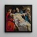 L'Entombement - Peter Paul Rubens — kehystetty taideteos seinällä
