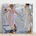 Maalauksen jäljennös L'Heure du bain, Valence - Joaquín Sorolla