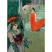 Maalauksen jäljennös Messalina-taidetuote Bordeaux'ssa - Henri de Toulouse-Lautrec