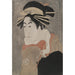 Näyttelijä Matsumoto Yonesaburō roolissa Shinobu, poseeraen courtesan Kewaizaka no Shōshō, näytelmässä "Kostoiden tarinoiden sekoitus" - Tōshūsai Sharaku
