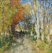 L'allée Forestière - Pierre Eugène Montézin — näkymä teoksesta