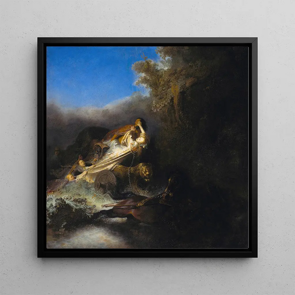 L'enlèvement de Proserpine - Rembrandt van Rijn