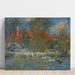 Maalauksen jäljennös Länsi-ankkojen lammikosta - Pierre-Auguste Renoir