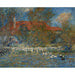 Maalauksen jäljennös Länsi-ankkojen lammikosta - Pierre-Auguste Renoir