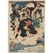 Maalauksen jäljennös Ukiyo Matahei - Utagawa Kuniyoshi L:n outo tarina