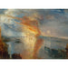 Maalauksen jäljennös Linnan ja kansanedustajien talojen tulipalo, 16. lokakuuta 1834 - Joseph Mallord William Turner