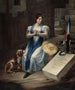 La Femme au chien - L. S. Jean — näkymä teoksesta