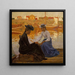 La Baie - Carl Wilhelmson — kehystetty taideteos seinällä