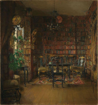 Harriet Backer - The Library of Thorvald Boeck.webp
