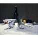 Maalauksen jäljennös La Bouteille noire - Samuel John Peploe