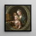 La Camera Obscura - Charles Amédée Philippe Van Loo — teoksen seinäesittely