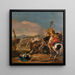 La Capture de Carthage - Giovanni Battista Tiepolo — kehystetty taideteos seinällä