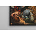 Maalauksen jäljennös La Chasse au tigre, au lion et au léopard - Follower of Peter Paul Rubens