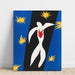Maalauksen jäljennös La Chute d’Icare - Henri Matisse