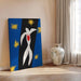 Maalauksen jäljennös La Chute d’Icare - Henri Matisse