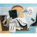 Maalauksen jäljennös La Colombe Poignardée - Louis Marcoussis
