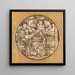 La Construction de l'Arche - Sir Edward Coley Burne-Jones — teoksen seinäesittely
