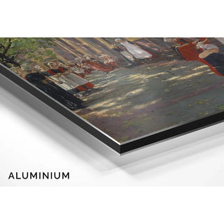 La Cour de l’orphelinat à Amsterdam - Max Liebermann | Reproduction Tableau Décoration murale affiche copie