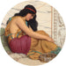 La Danseuse fatiguée - John William Godward — näkymä teoksesta