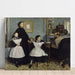 Maalauksen jäljennös La Famille Bellelli - Edgar Degas