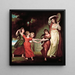 La Famille Gower, Les Enfants de Granville, 2e Comte Gower - George Romney — kehystetty taideteos seinällä