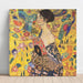 Maalauksen jäljennös Gustav Klimt:n La Femme à l'éventail - Maalaus