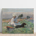 Maalauksen jäljennös La Femme au Chien - Pierre Bonnard