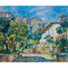 Maalauksen jäljennös La Ferme de Magnanosc ou La Villa Raynaud, Grasse - Pierre-Auguste Renoir