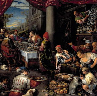 La Fête d'Antoine et Cléopâtre - Leandro Bassano