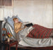 La Fille Malade - Michael Ancher — näkymä teoksesta