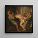 La Flagellation du Christ - Peter Paul Rubens — kehystetty taideteos seinällä