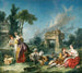 La Fontaine de l'Amour - François Boucher — näkymä teoksesta