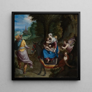 La Fuite en Égypte - Alessandro Allori