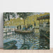 Maalauksen jäljennös La Grenouillère - Claude Monet