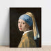 Maalauksen jäljennös Johannes Vermeer'n nuoren tytön helmi