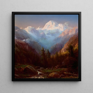 La Jungfrau en Suisse - Régis François Gignoux