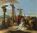 La Lamentation au pied de la croix - Giovanni Domenico Tiepolo — näkymä teoksesta
